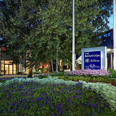The Saratoga Hilton Hotel Saratoga Springs Exterior foto