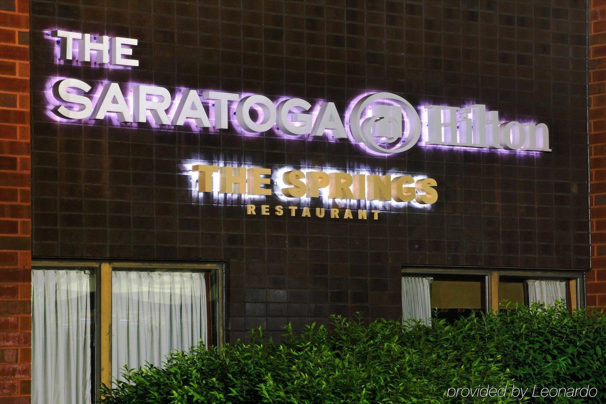 The Saratoga Hilton Hotel Saratoga Springs Exterior foto